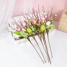Load image into Gallery viewer, These bright and cheery Easter Eggs Stems by Allthingscurated feature decorative foam eggs that are just perfect to add a festive touch to your Easter display and bring and make your home beautiful and joyful for the holiday.
