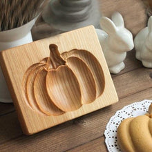 Load image into Gallery viewer, Wood Pumpkin Cookie Mold