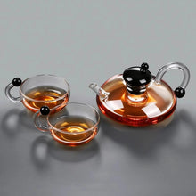 Load image into Gallery viewer, Coppa Glass Teapot and Cup Collection