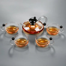 Load image into Gallery viewer, Coppa Glass Teapot and Cup Collection