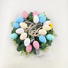 Load image into Gallery viewer, These Colorful Easter Eggs LED String Lights by Allthingscurated come in lengths of 1.5 meters or 5 feet with 10 LED lights or 3 meterd or 10 feet with 20 LED lights. They are perfect for decorating and adding a fun and playful touch to your Easter holiday festivities and decorations.