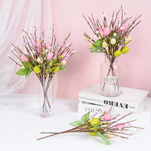 Load image into Gallery viewer, These bright and cheery Easter Eggs Stems by Allthingscurated feature decorative foam eggs that are just perfect to add a festive touch to your Easter display and bring and make your home beautiful and joyful for the holiday.