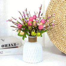 Load image into Gallery viewer, These bright and cheery Easter Eggs Stems by Allthingscurated feature decorative foam eggs that are just perfect to add a festive touch to your Easter display and bring and make your home beautiful and joyful for the holiday.