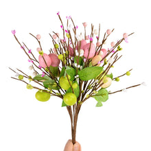 Load image into Gallery viewer, These bright and cheery Easter Eggs Stems by Allthingscurated feature decorative foam eggs that are just perfect to add a festive touch to your Easter display and bring and make your home beautiful and joyful for the holiday.