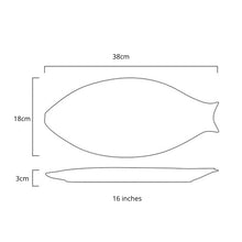 Load image into Gallery viewer, Fish Shape Platter
