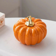 Load image into Gallery viewer, Glazed Ceramic Pumpkins