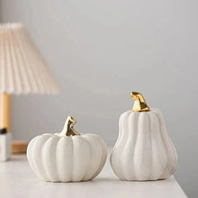 Load image into Gallery viewer, Glazed Ceramic Pumpkins