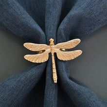 Load image into Gallery viewer, Dragonfly Napkin Rings (set of 6)