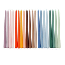 Load image into Gallery viewer, Gradient Pastel Color Unscented Candles by Allthingscurated feature 4 color coordinated candles, all conveniently packaged in one set. These exquisite blend of pastel candle tones is a good way to elevate your home décor or created the right mood for any occasion. Come in 7 unique color combinations.