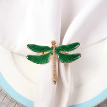 Load image into Gallery viewer, Dragonfly Napkin Rings (set of 6)