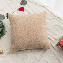 Load image into Gallery viewer, Holiday Pillows and Covers collection by Allthingscurated comes in an array of decorative pillows and covers in festive colors of red, white, beige and fun shapes. These include pillows in the shape of a heart, candy cane and peppermint. Sewn of luxurious fabric with a soft touch and in tufted playful designs. Pillows are available in varying sizes according to design and square pillow covers measure 45 by 45cm or 17.6 by 17.6 inches.