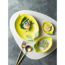 Load image into Gallery viewer, Summertime Lemon Shape Dinnerware