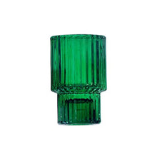 Load image into Gallery viewer, Munis Red/Green Glass Candle/Tealight Holders
