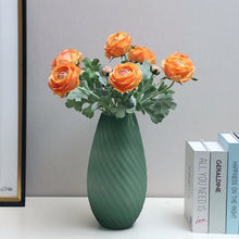 Load image into Gallery viewer, Silk Ranunculus by Allthingscurated are perfect for creating stunning table displays and wedding bouquets. Come in 4 beautiful colors, they add a touch of timelessness and beauty to every home. Refresh your living space effortlessly with these gorgeous florals that come in a pack of 4 stalks.