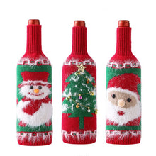 Load image into Gallery viewer, Christmas Sweater Wine Bottle Sleeves