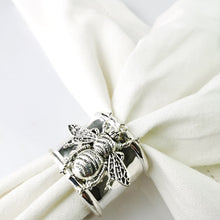 Load image into Gallery viewer, Bee Mine Napkin Rings (set of 4)