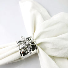 Load image into Gallery viewer, Bee Mine Napkin Rings (set of 4)