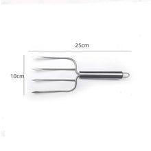 Load image into Gallery viewer, This set of 2 Turkey Lifters by Allthingscurated are crafted from stainless steel that is ergonomic in design that ensure effortless lifting and steady handling with a comfortable rounded handle. Measuring 25cm or 9.8 inches in length and 10cm or 4 inches in width.