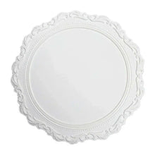 Load image into Gallery viewer, Embossed Lace Round Silicone Placemat