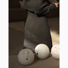 Load image into Gallery viewer, Wise Men Expression Sculptures by Allthingscurated spots a minimalist design made from high-quality ceramic. Available in 3 expression designs of See No Evil, Hear No Evil and Speak No Evil. These sculptures bring a modern touch and promote a positive and peaceful environment to your living space. They are stylish pieces for any contemporary homes.