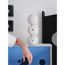 Load image into Gallery viewer, Wise Men Expression Sculptures by Allthingscurated spots a minimalist design made from high-quality ceramic. Available in 3 expression designs of See No Evil, Hear No Evil and Speak No Evil. These sculptures bring a modern touch and promote a positive and peaceful environment to your living space. They are stylish pieces for any contemporary homes.