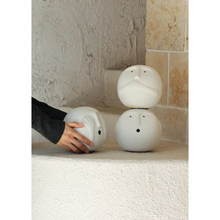 Load image into Gallery viewer, Wise Men Expression Sculptures by Allthingscurated spots a minimalist design made from high-quality ceramic. Available in 3 expression designs of See No Evil, Hear No Evil and Speak No Evil. These sculptures bring a modern touch and promote a positive and peaceful environment to your living space. They are stylish pieces for any contemporary homes.