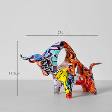 Load image into Gallery viewer, Indian Summer Bull Sculptures