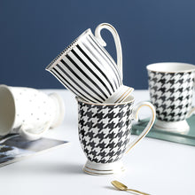 Load image into Gallery viewer, Simply Black and White Deco Mugs