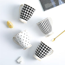 Load image into Gallery viewer, Simply Black and White Deco Mugs