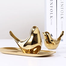 Load image into Gallery viewer, Bizu Modern Bird Figurines