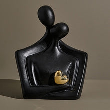 Load image into Gallery viewer, Kissing Couple Sculpture