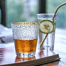 Load image into Gallery viewer, Clio Hammer Glass Tumblers