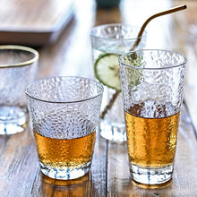 Load image into Gallery viewer, Clio Hammer Glass Tumblers