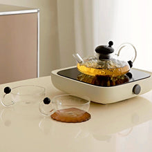 Load image into Gallery viewer, Coppa Glass Teapot and Cup Collection