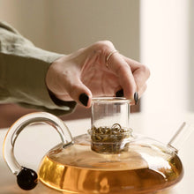 Load image into Gallery viewer, Coppa Glass Teapot and Cup Collection