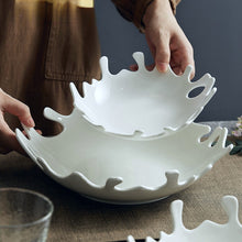 Load image into Gallery viewer, Coral Serving Dishes in ceramic by Allthingscurated. Available in 3 sizes.