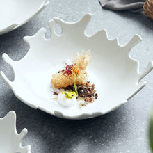 Load image into Gallery viewer, Coral Serving Dishes in ceramic by Allthingscurated. Available in 3 sizes.