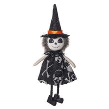 Load image into Gallery viewer, Halloween Hanging Dolls by Allthingscurated add a touch of spooky fun to any home. Perfect for parties and gatherings, they are a must-have for Halloween festivities. 8 designs available to choose from. Featured here is Dressy Ghost.