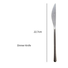 Load image into Gallery viewer, Greyson Matte Silver Flatware