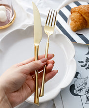 Load image into Gallery viewer, Florence Gold/Silver Flatware Set