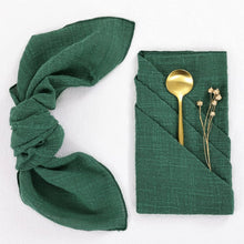 Load image into Gallery viewer, Cotton Gauze Napkins (set of 10)