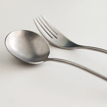 Load image into Gallery viewer, Greyson Matte Silver Flatware