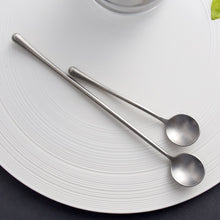 Load image into Gallery viewer, Greyson Matte Silver Flatware