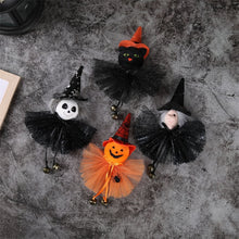 Load image into Gallery viewer, Halloween Hanging Dolls by Allthingscurated add a touch of spooky fun to any home. Perfect for parties and gatherings, they are a must-have for Halloween festivities. 8 designs available to choose from.