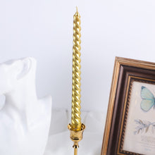 Load image into Gallery viewer, Metallic Taper Candles (set of 4)