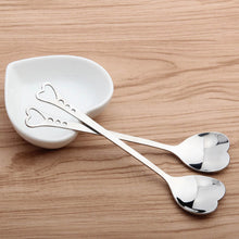 Load image into Gallery viewer, Heart Shape Coffee Spoons (Set of 10)