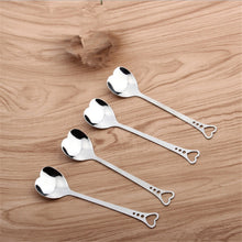 Load image into Gallery viewer, Heart Shape Coffee Spoons (Set of 10)