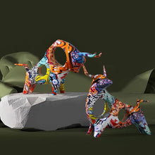 Load image into Gallery viewer, Indian Summer Bull Sculptures
