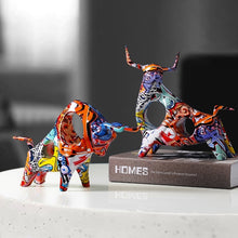 Load image into Gallery viewer, Indian Summer Bull Sculptures