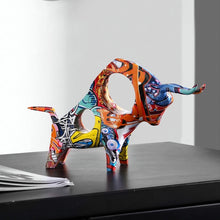Load image into Gallery viewer, Indian Summer Bull Sculptures
